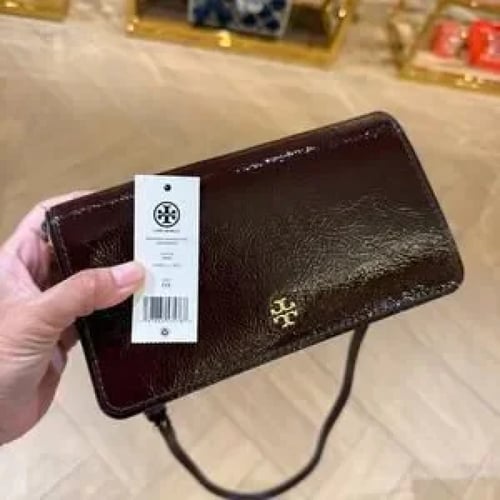 شنطة توري بورش Emerson Crinkle Mini Crossbody الأص...