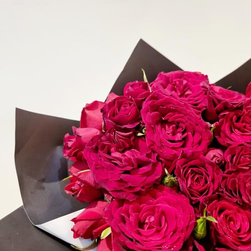 باقة القلب الاحمر مع شوكولاتة باتشي