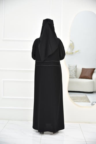 عباية كريب بكلفة دائرية