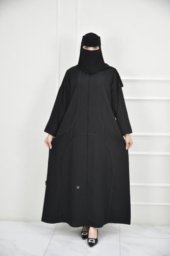عباية كاجوال بلمسات ستان