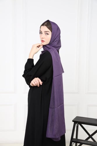 طرحة موف شيفون بلمعة