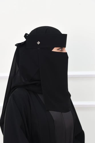 نقاب مطاط طويل مقوى دبل لوقو