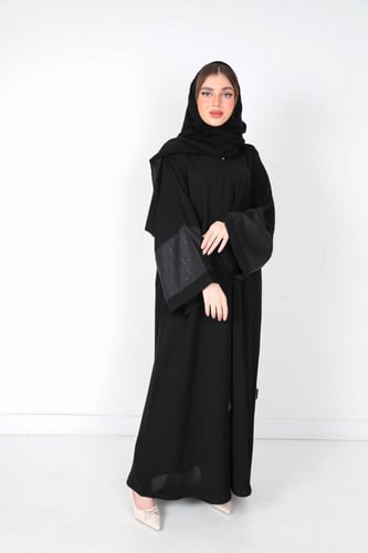 عباية نواعم بأكمام لنن