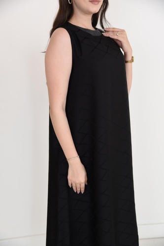 فستان عباية داخلي جاكار