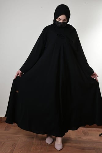 عباية كلوش سادة كم عادي