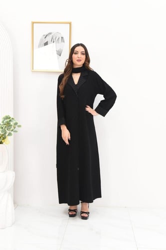 عباية العندليب بقماش الفوكر