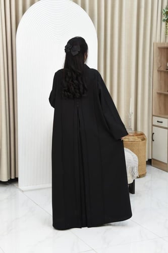 عباية بليزر بكسرة بالخلف