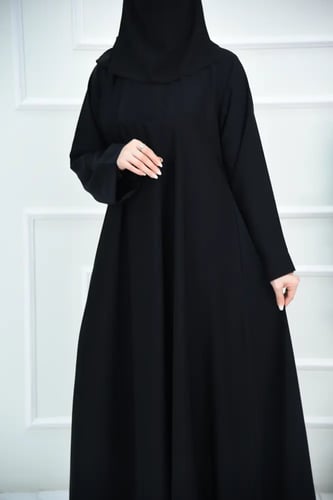 عباية سادة كلوش صيفية ناعمة