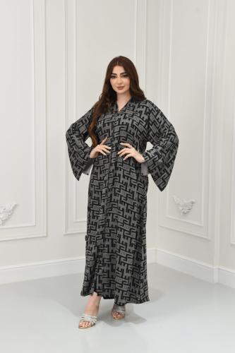 عباية جاكار أنيقة بتصميم عصري