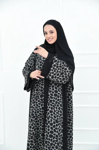 عباية مشجّر العودة بتفصيلة شيفون هاي مالتي – عباية...