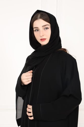 عباية لفتة عملية بسحاب