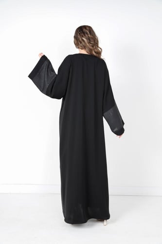 عباية نواعم بأكمام لنن