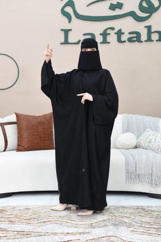 عباية بشت بقماش جاكار منقط