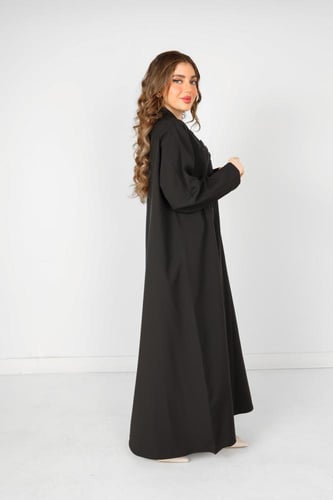 عباية كريب بتطريز من الخرز