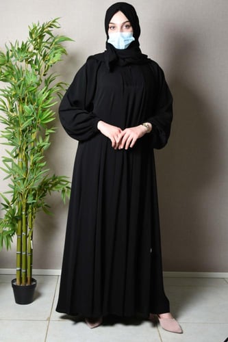 عباية تريبل كلوش كم مطاط