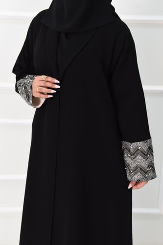 عباية مارونا كاجوال بأسورة تريكو