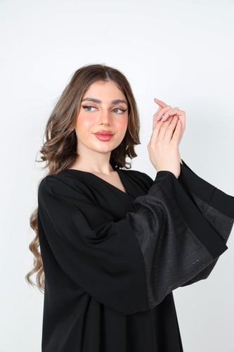 عباية نواعم بأكمام لنن