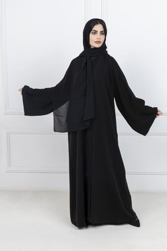 عباية سادة كم مربع | قماش ملكي