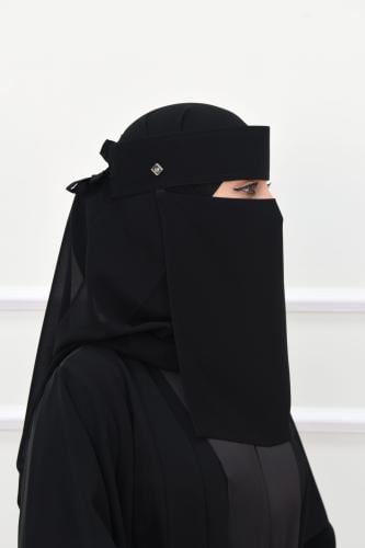 نقاب مطاط طويل مقوى دبل لوقو