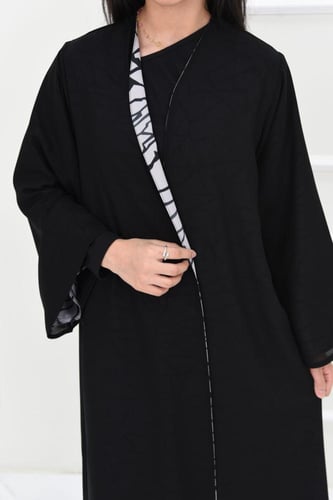 عباية بناتي دبل فيس