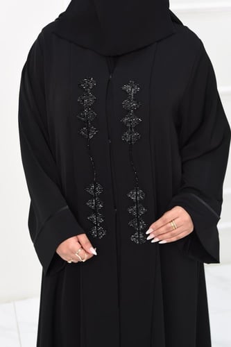 عباية كلوش بكول شال مطرز