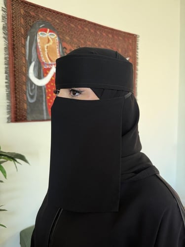 طرحه بندانة ليزر كوري + نقاب ملكي