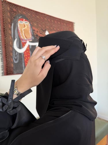 طرحه بندانة + نقاب من إختيارك