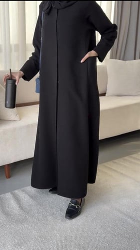 عباية مناسبة جداً للدوامات بقماش ميني مت K155