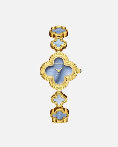 ساعة البساطة الراقية ذهبية