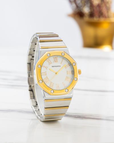 ساعة رجالية باللون المكس