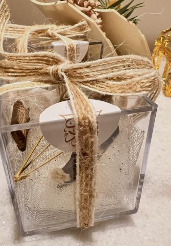 Acrylic or wood box decorated