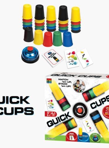 Quick Cups Game لعبة أكواب السرعة لعبة سرعة وبديهة