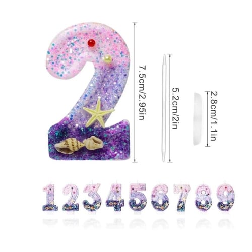 شمعة حسب العمر