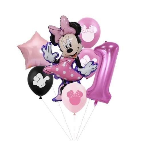 بالون ميني ماوس بالرقم