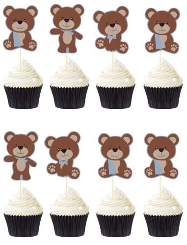 تغريسة كب كيك دبدوب