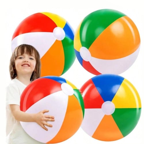 كرة شاطئ ملونة