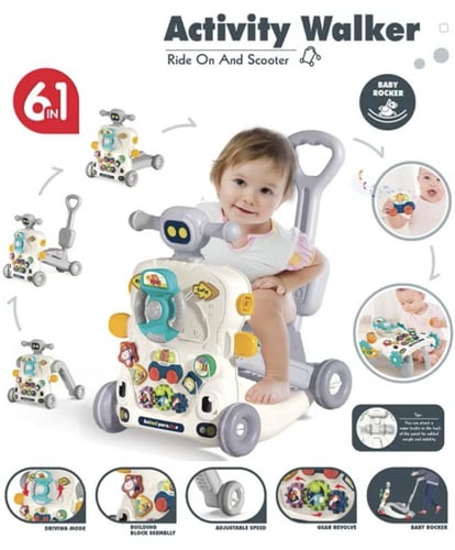 مشاية أطفال 6 في 1