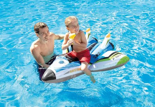 Intex Water Gun Plane Ride-Ons 1.17*1.17 M