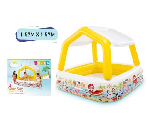 مسبح مظلل من INTEX 1.57*1.57 M