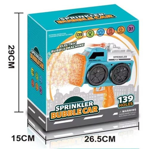 آلة مسدس منفاخ فقاعات 139 فقاعة