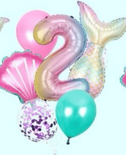 بالونات حسب العمر حورية البحر