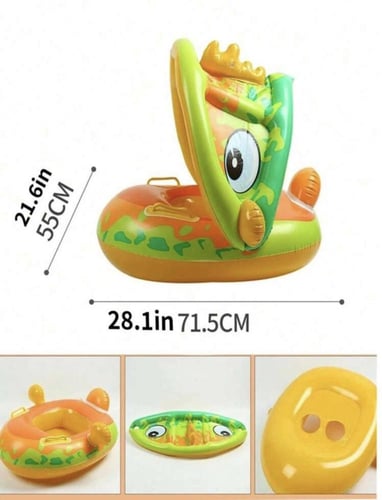 عوامة سباحة قابلة للنفخ للأطفال من اويداس، حلقة عا...