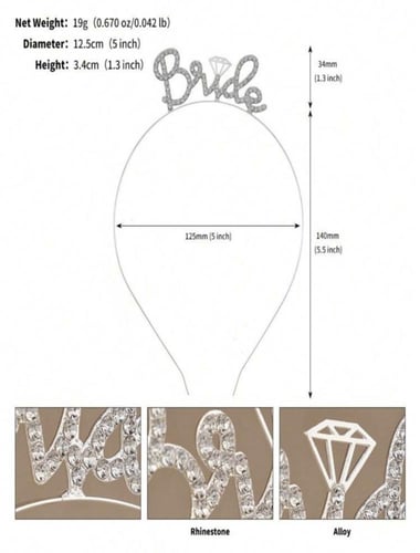 طوق بعبارة bride