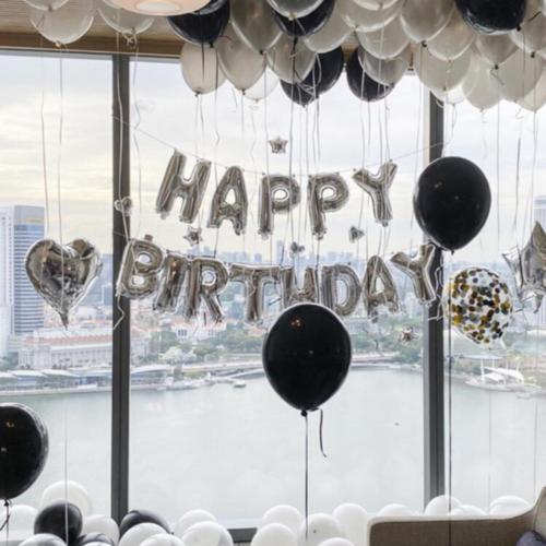 بالون بعبارة HAPPY BIRTHDAY