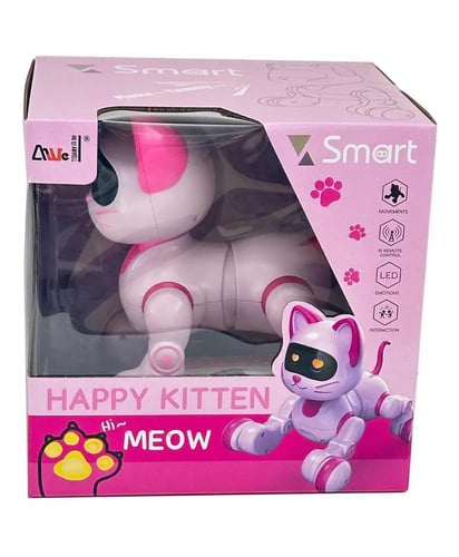 روبوت تحكم عن بعد الذكي- قطة صغيرة سعيدة