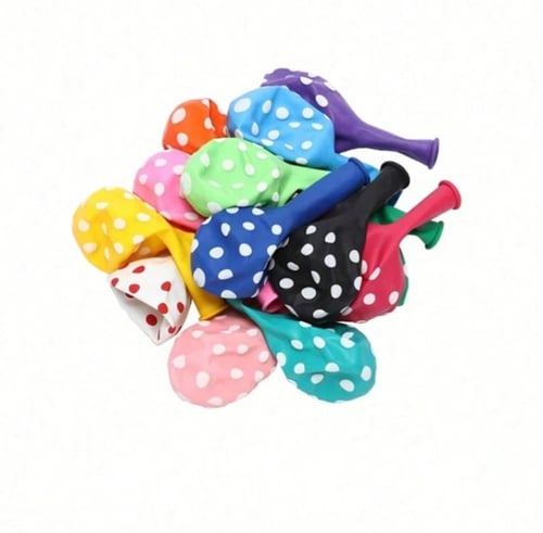 10 بالون منقط 12 بوصة