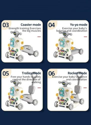 مشاية أطفال 6 في 1