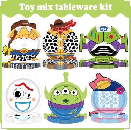 صحون من شخصيات Toy Story