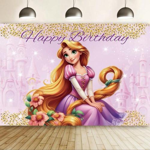 خلفية جدارية رابونزل