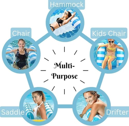 عوامة متعددة الاستخدامات 4 في 1 قابلة للنفخ، تعمل...